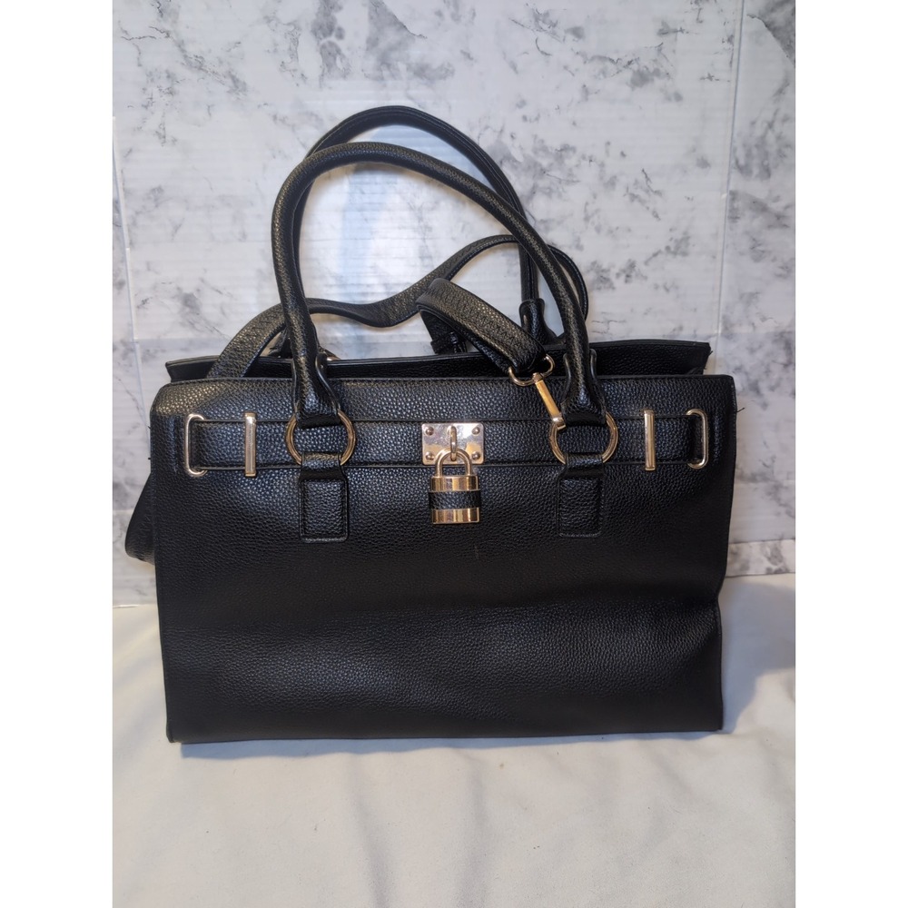 Jessie James Concealed Carry Shoulder Bag Purse Black 15"x10"